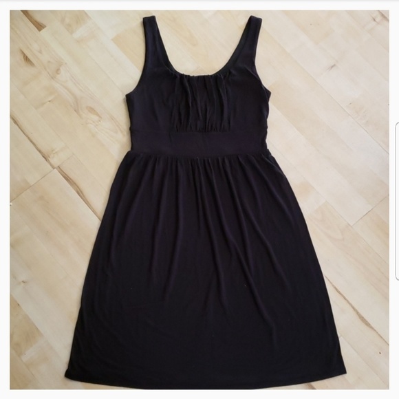 Merona Cotton Black Dress - Picture 2 of 5